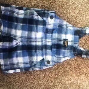 Oshkosh Bgosh blue plaid shorts